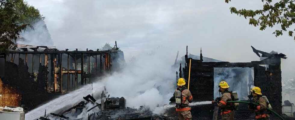 Familys home destroyed by fire