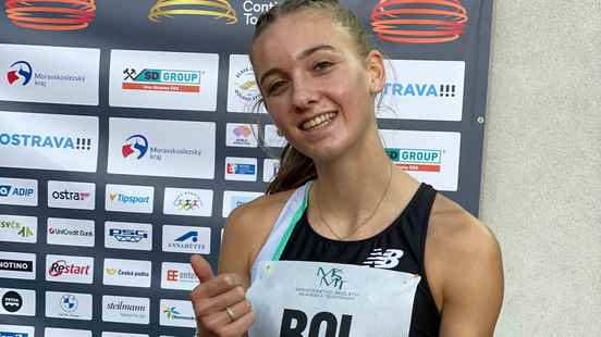 Femke Bol runs at the Dutch National Championships personal record