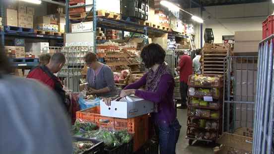 Food bank Amersfoort has leftover packages for new customers Dont