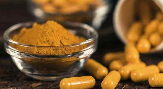 Food supplements beware of capsules that contain turmeric