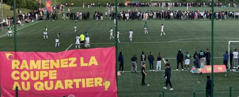 Football the National Neighborhoods Cup plays in the big leagues