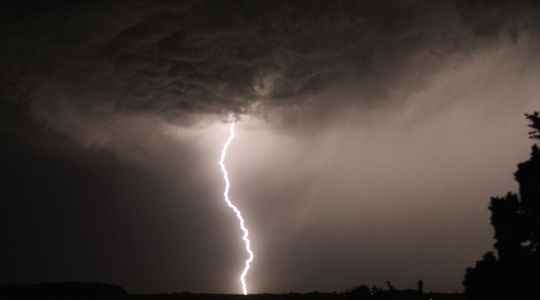 Hail lightning floods France hit by violent storms