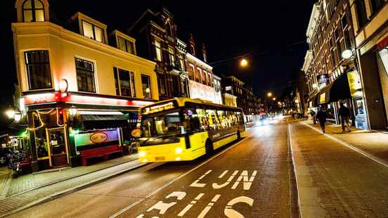 High time for the night bus to return to Utrecht