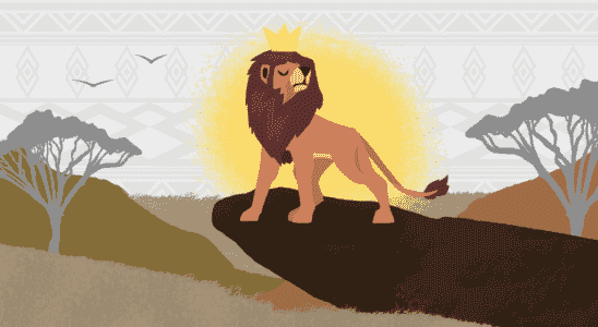 How the lion became king