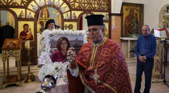 In East Jerusalem a religious ceremony in memory of Shireen