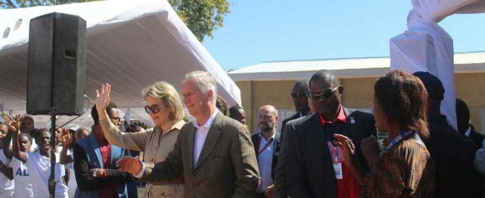 King Philippe welcomes reforestation projects in the Katanga region