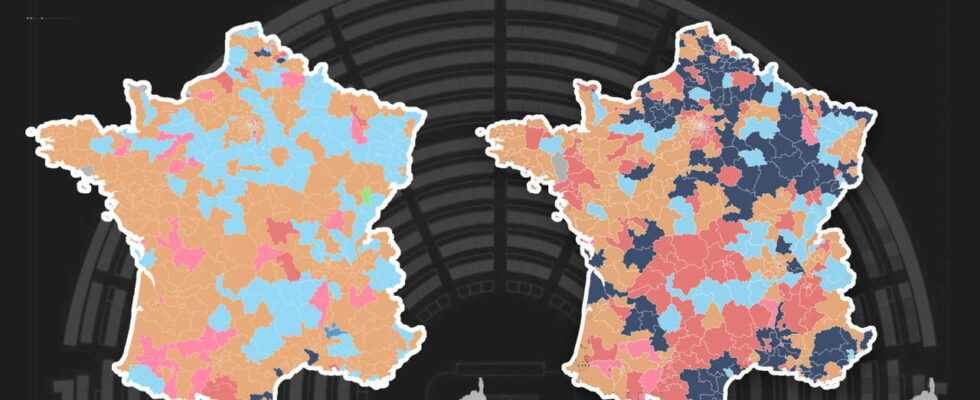 LEGISLATIVE MAP Our results maps by constituency