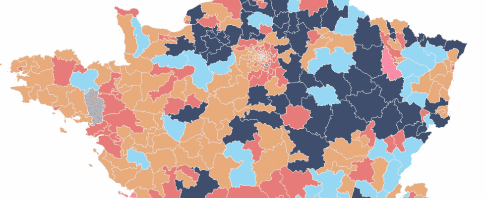 LEGISLATIVE MAP The maps of the final results by constituency