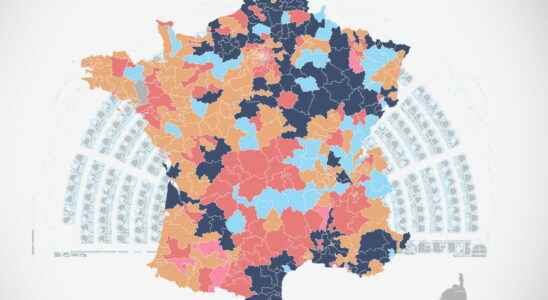 MAP The results of the 2022 legislative elections by constituency