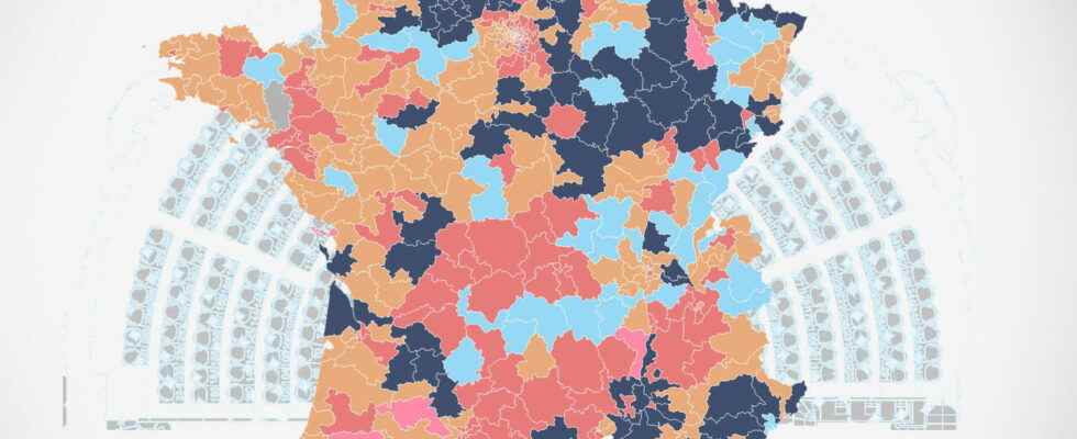 MAP The results of the 2022 legislative elections by constituency