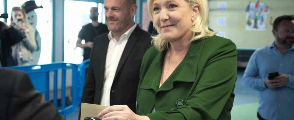 Marine Le Pens result in the 2022 legislative elections a