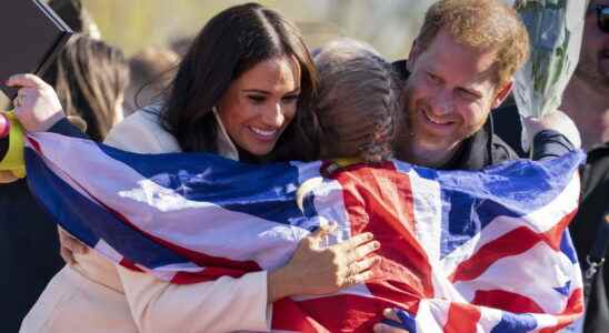 Meghan and Harry present at the jubilee