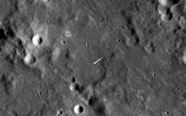 NASA shared those images Rocket hitting the Moon creates a