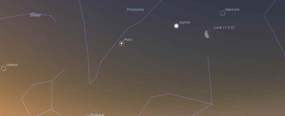 Observe Mercury Venus Mars Jupiter and Saturn aligned in the