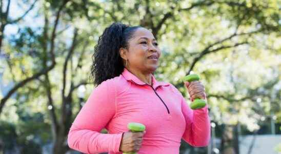 Overweight dumbbells can be great allies