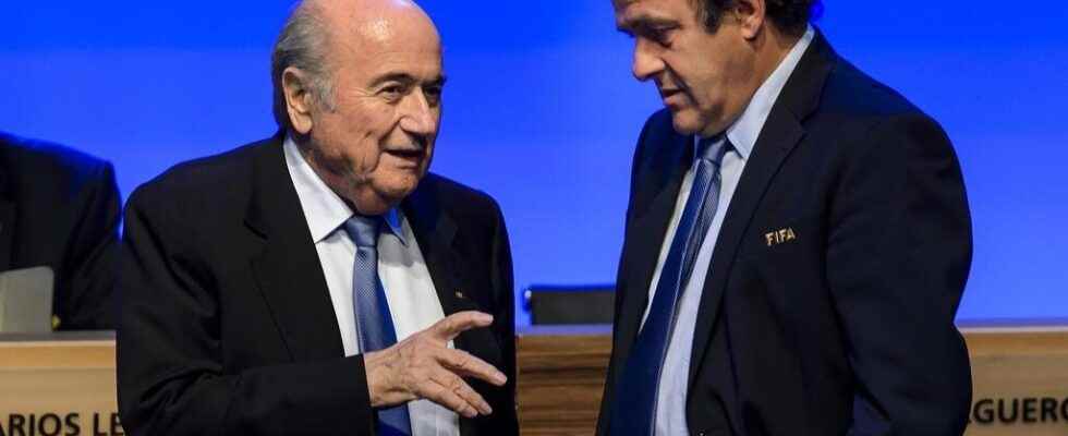 Platini and Blatter appear in Switzerland for fraud