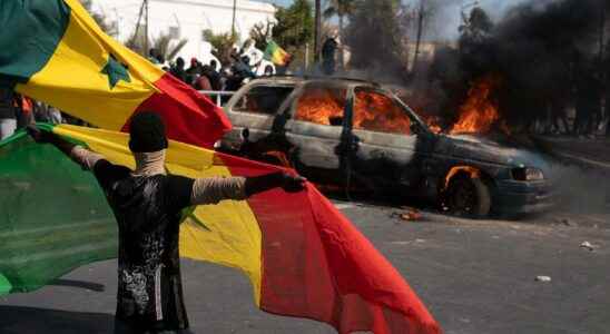 Protests ahead of elections in Senegal