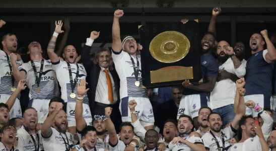 RUGBY Castres Montpellier Montpellier is champion of France the