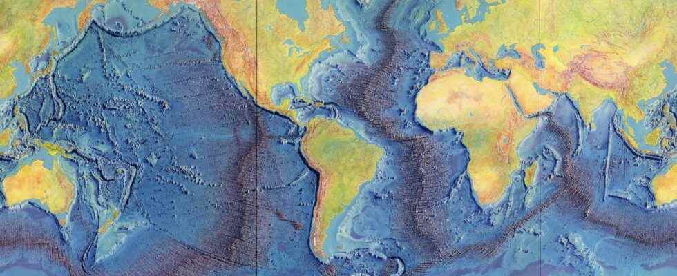 Remains of Archean continental rocks found in the middle of