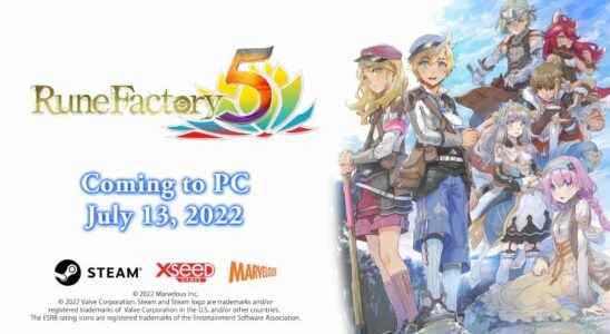 Rune Factory 5 Steam pre order now open