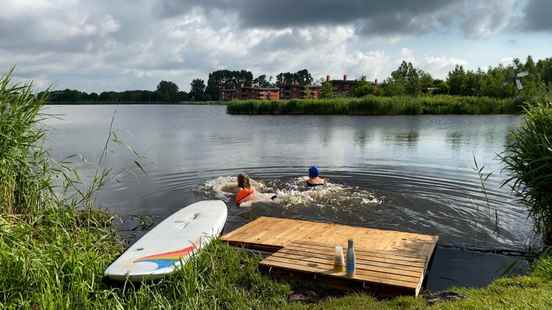 Swimmers confused and angry after their jetty was removed from