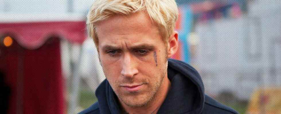 The first picture of Ryan Gosling as Ken in the