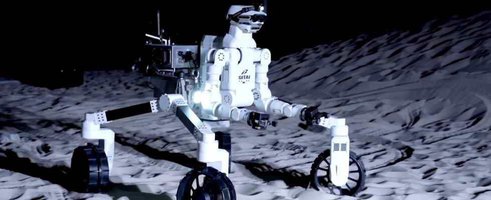 This multifunction robot for exploring the Moon will impress you