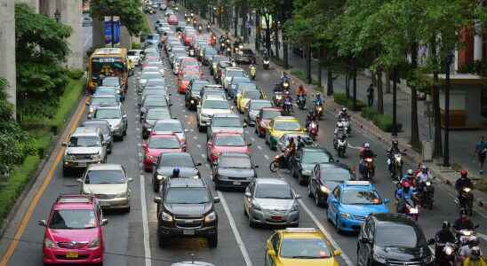 Traffic jams sometimes happen when you least expect it Fortunately