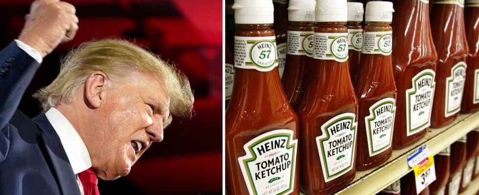 Trumps ketchup drama raises questions on social media