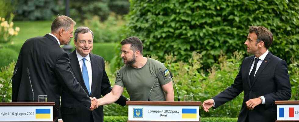 Ukraine what to remember from Macrons historic visit