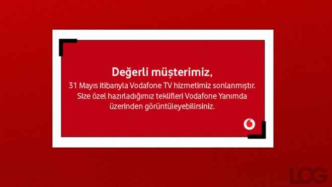 Vodafone TV service which has been open for a long