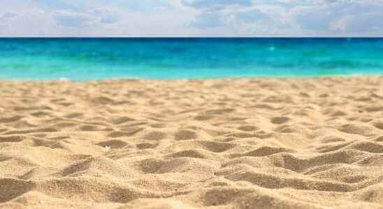 Where does beach sand come from