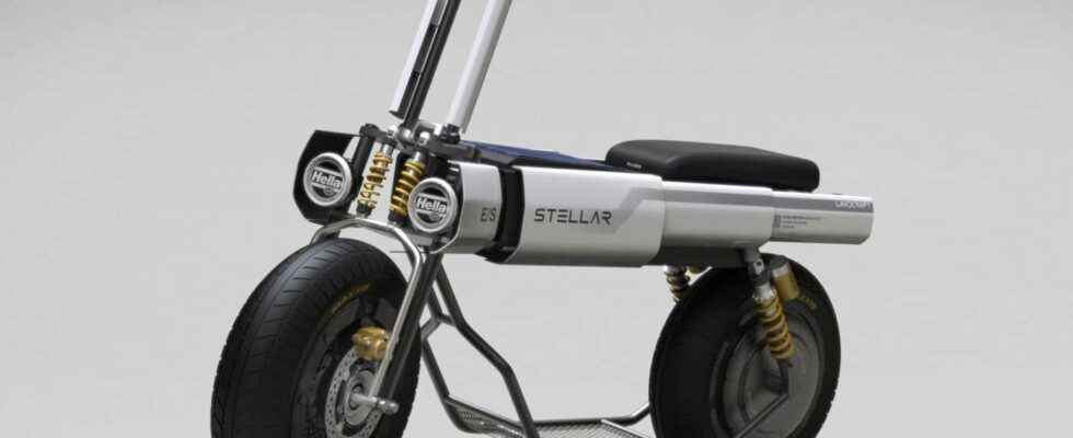 Will this solar electric motorcycle one day be a reality