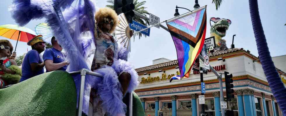 in Los Angeles a pride march between fear and unity