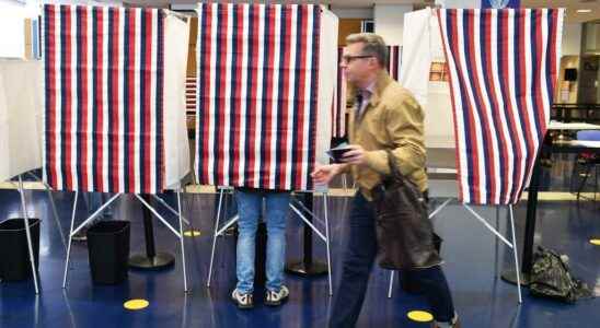 in New York the French vote in dribs and drabs