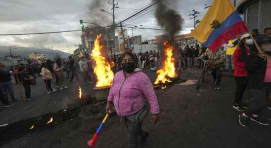 in the face of protest the state of emergency extended