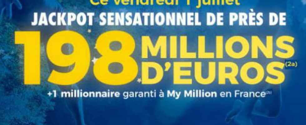 1656731970 the draw for Friday July 1 2022 198 million euros