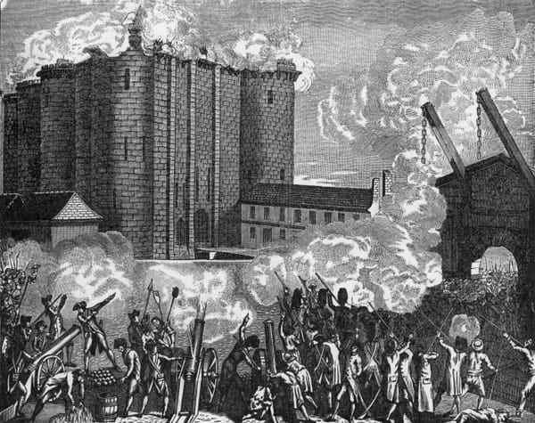 Storming of the Bastille painting