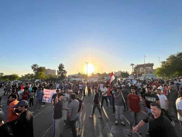 AA-20220727-28514820-28514813-IRAKTA_SADR_YANLILARI_IRAN_DESTEKLI_BASBAKAN_ADAYINI_PROTESTO_ETTI