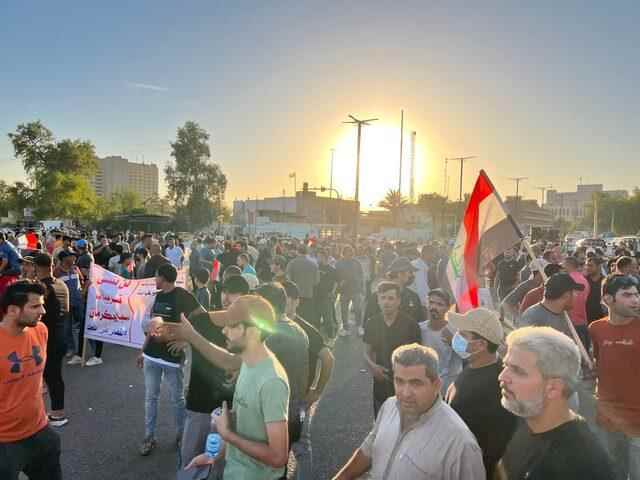 AA-20220727-28514820-28514814-IRAKTA_SADR_YANLILARI_IRAN_DESTEKLI_BASBAKAN_ADAYINI_PROTESTO_ETTI