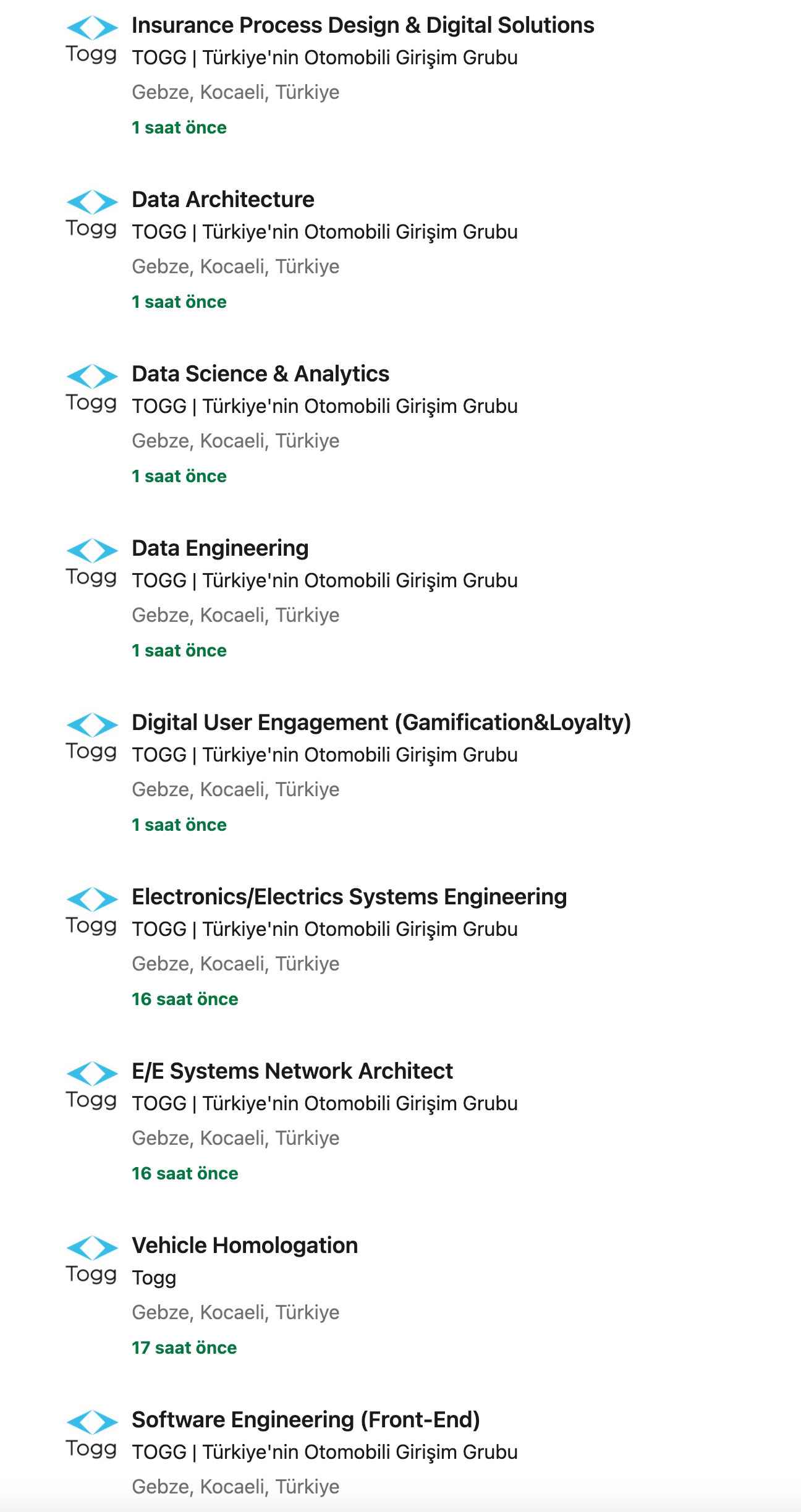 1659081929 798 Togg opened 9 new job postings for its domestic automobile