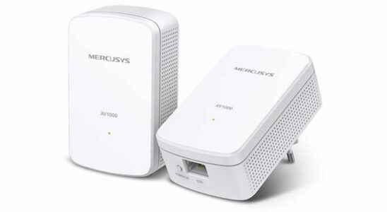 Adapter providing transfer at 1000 Mbps Mercusys MP500