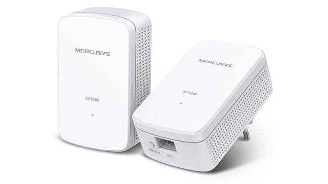 Adapter providing transfer at 1000 Mbps Mercusys MP500