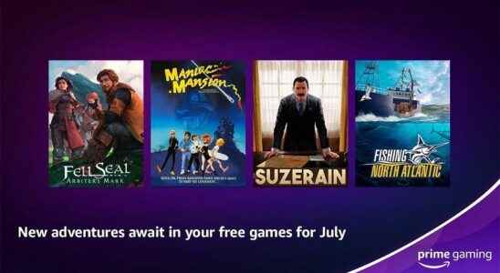 Amazon Prime July 2022 games announced