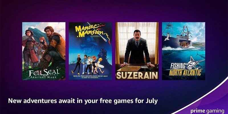 Amazon Prime July 2022 games announced