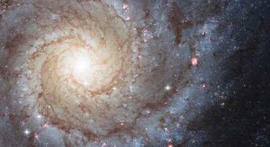 An iconic spiral galaxy in the eye of the James Webb