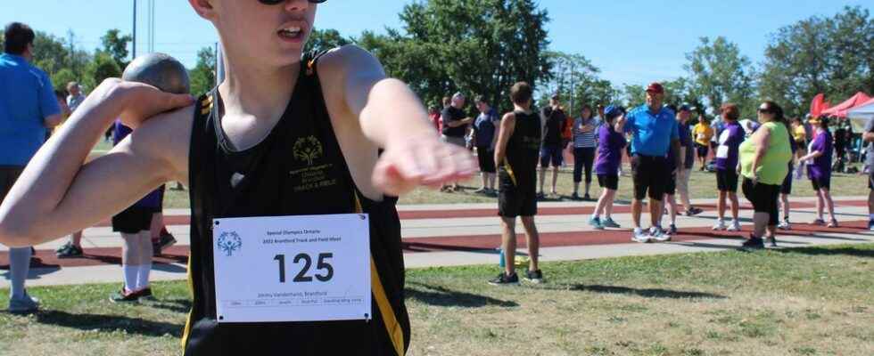 Athletes get back into the groove at Special Olympics event