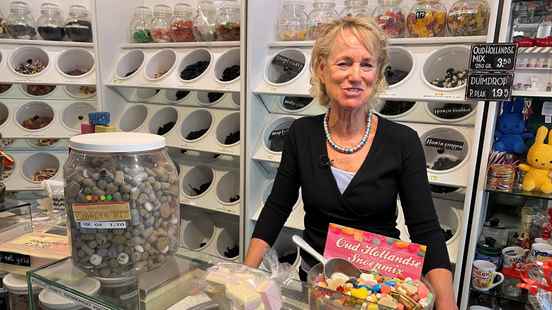 Candy queen Mary stops shoveling liquorice after more than 40