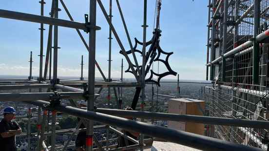 Dom Tower restored as highest church tower in the Netherlands