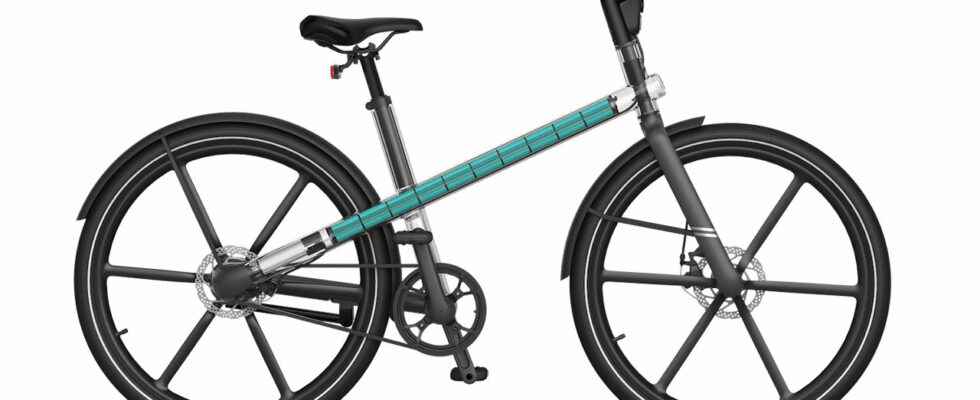 Electric bike that stands out with its modern and rational